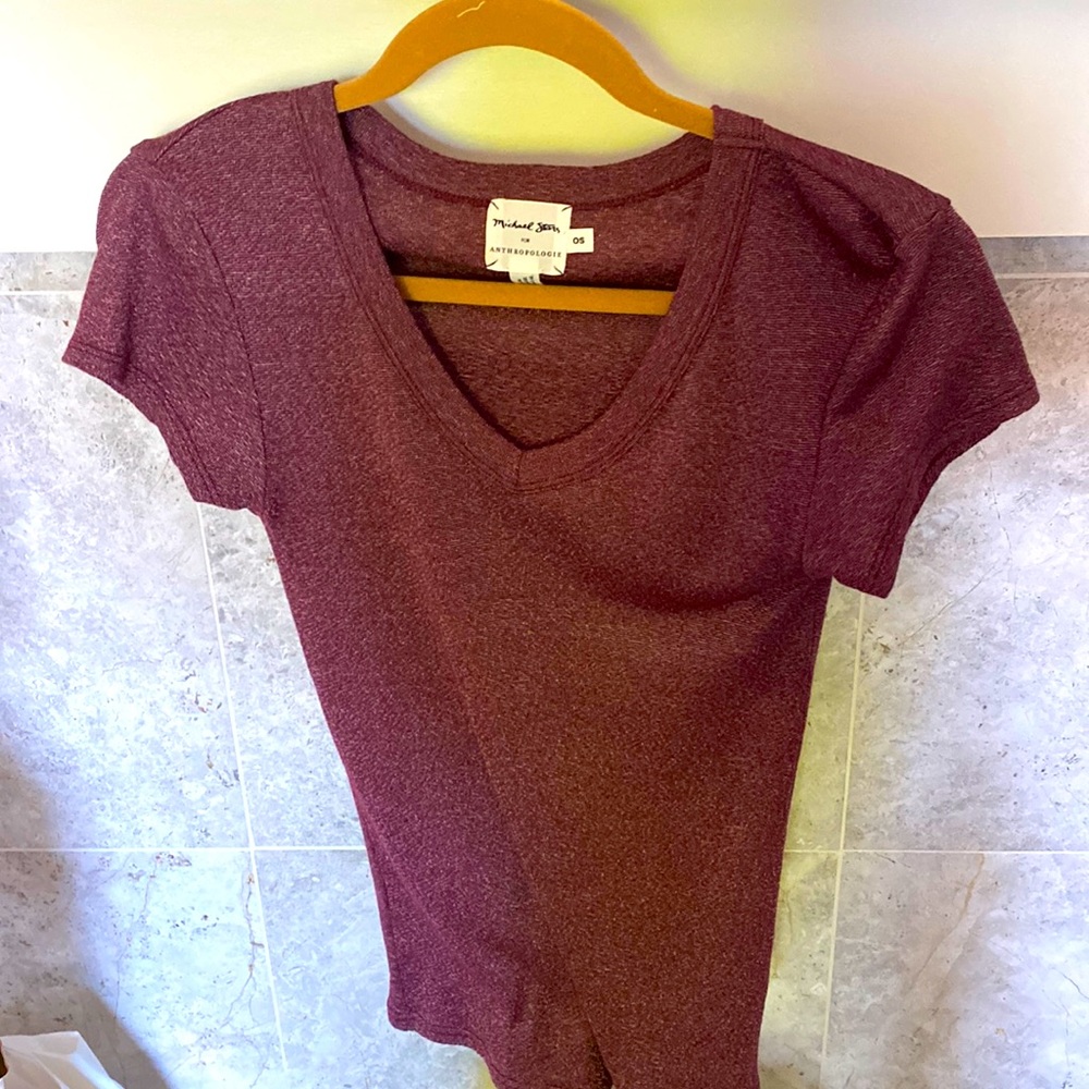 Michael Stars V neck T one size fits most Uber soft.